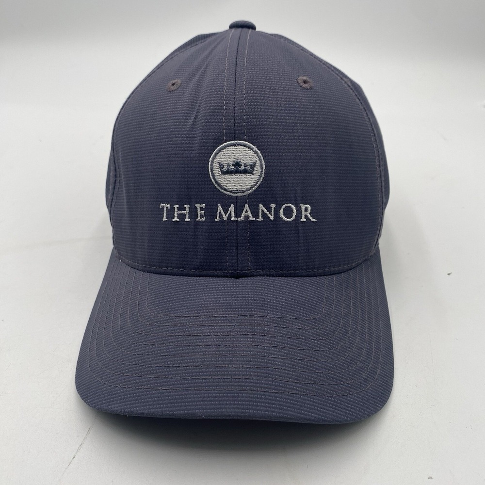 Callaway Hat The Manor Golf and Country Club logo golf Milton, Georgia Gray Adju